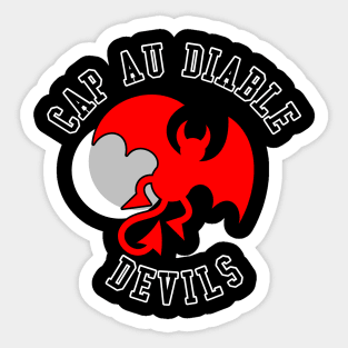 City Of Villains Teams - Cap Au Diable Sticker